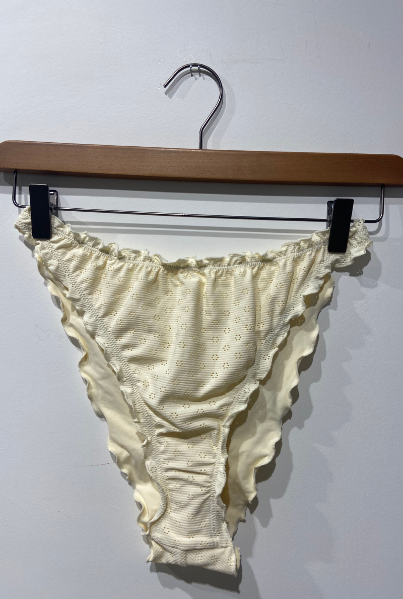 Seconde Main - Culotte Malacca - Crème