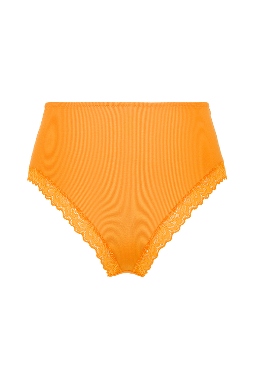 Culotte Taille Haute Jimmy - Orange Kumkwat
