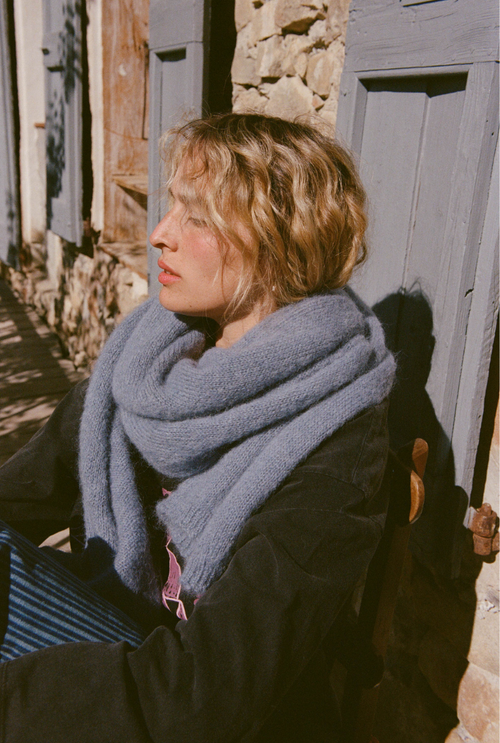 Écharpe Clémence - Bleu
