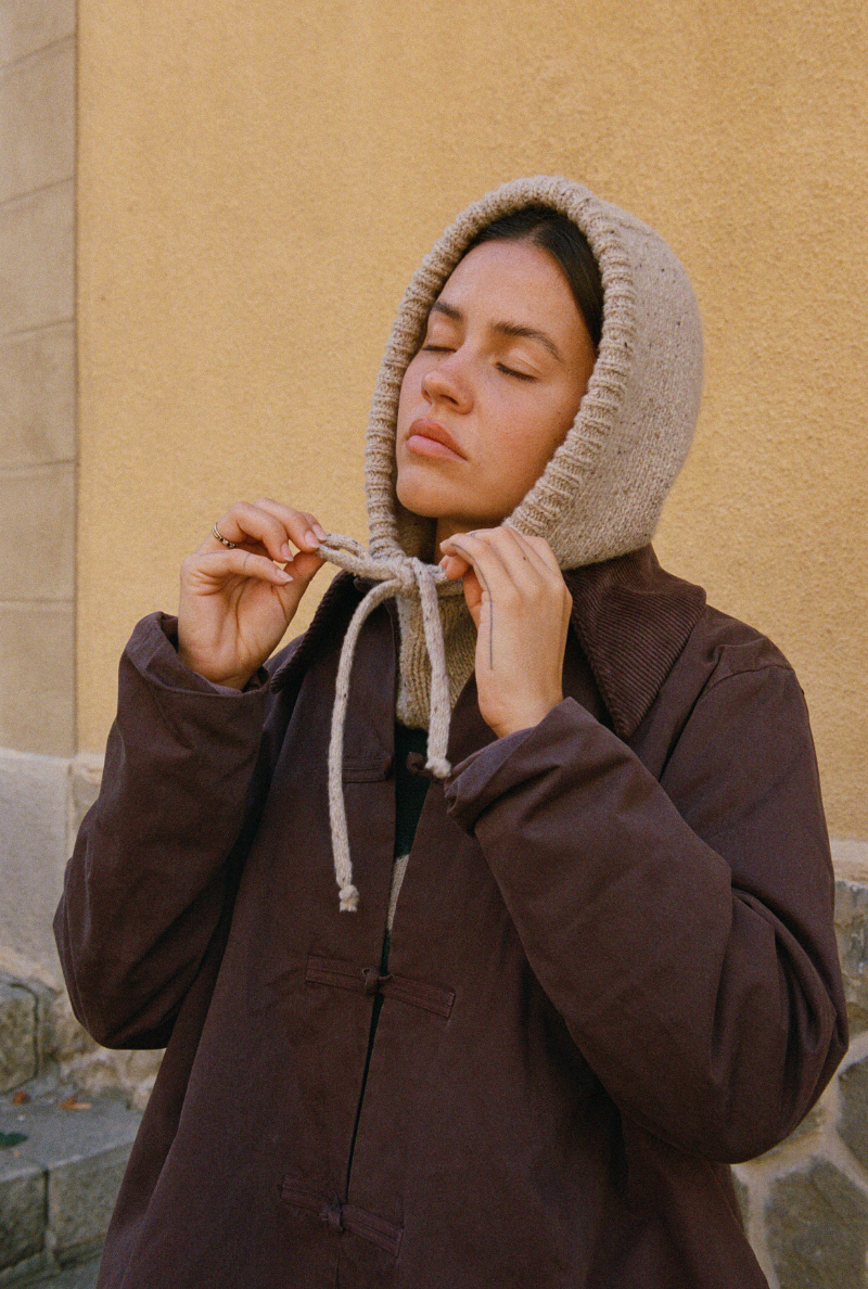Cagoule Dorothée - Écru