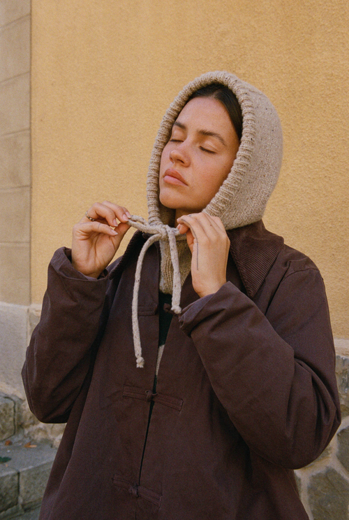 Cagoule Dorothée - Écru