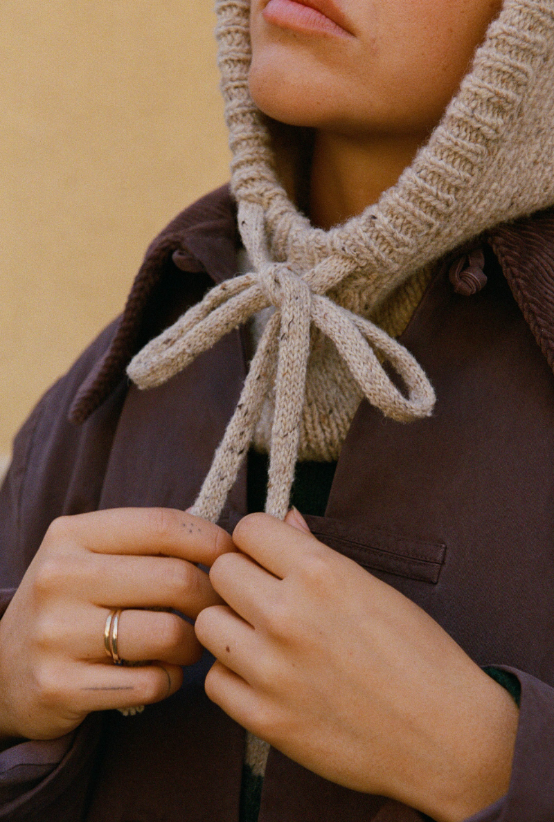 Cagoule Dorothée - Écru