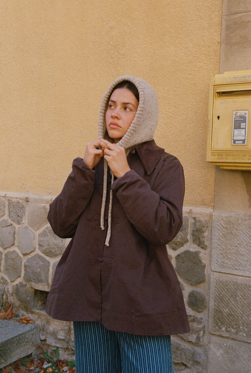 Cagoule Dorothée - Écru