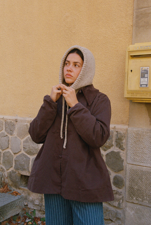 Cagoule Dorothée - Écru