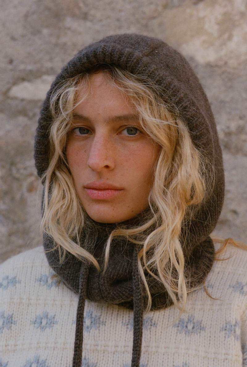 Cagoule Dorothée - Marron