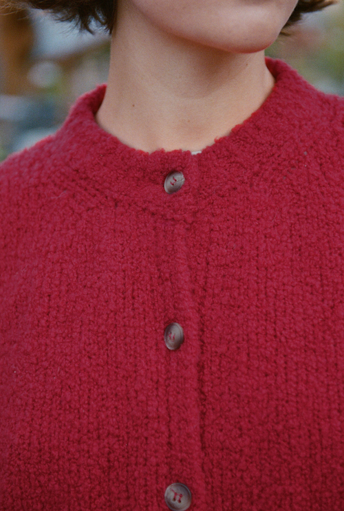 Gilet Suzane - Rouge