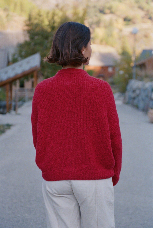 Gilet Suzane - Rouge