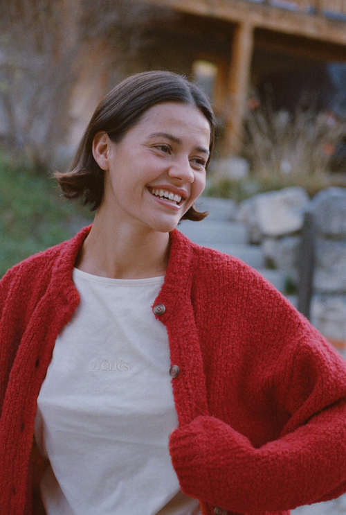 Gilet Suzane - Rouge