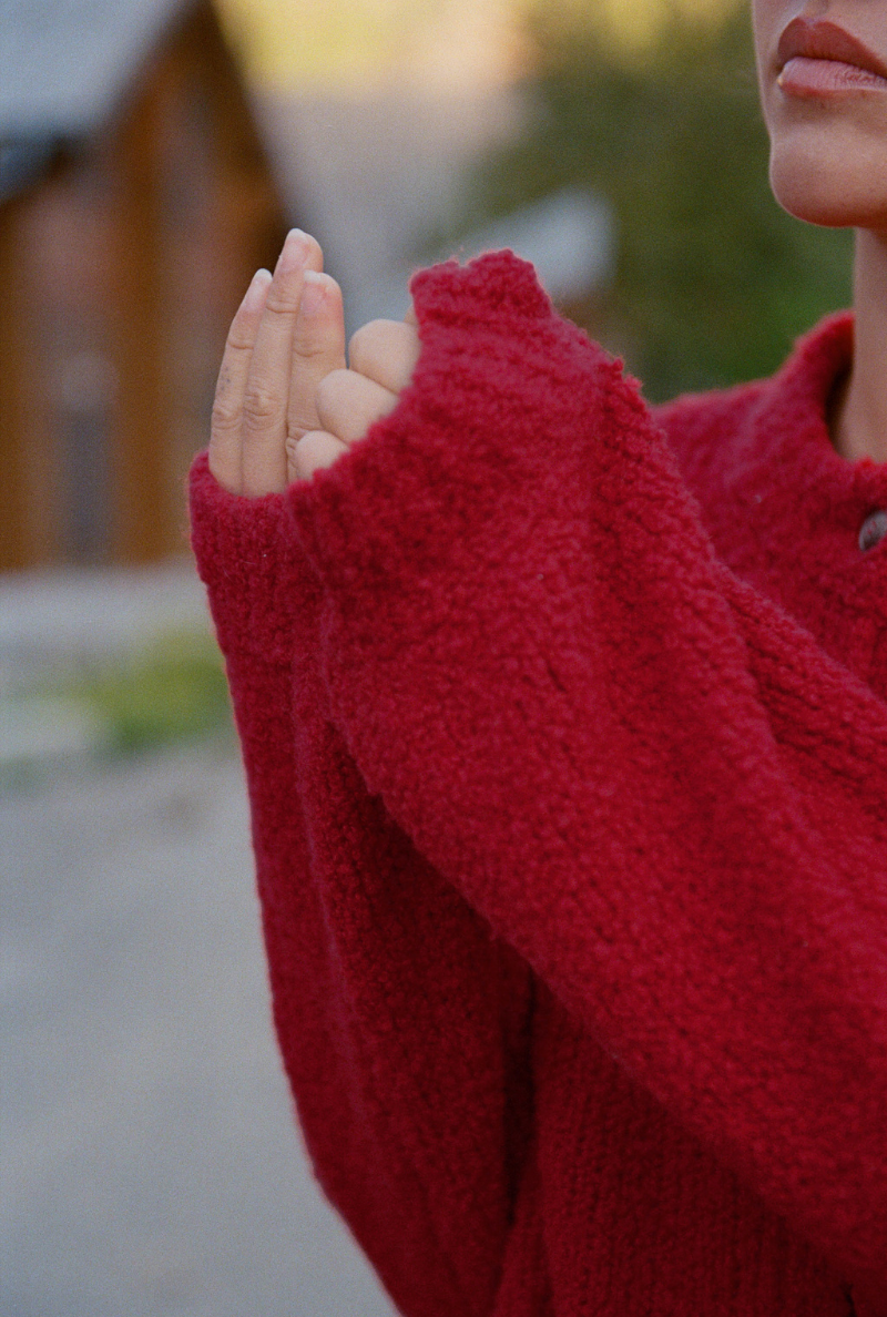 Gilet Suzane - Rouge