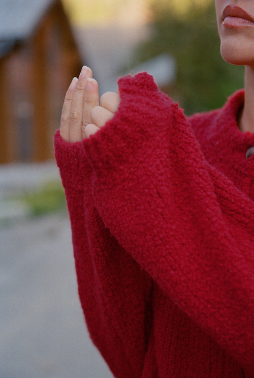 Gilet Suzane - Rouge