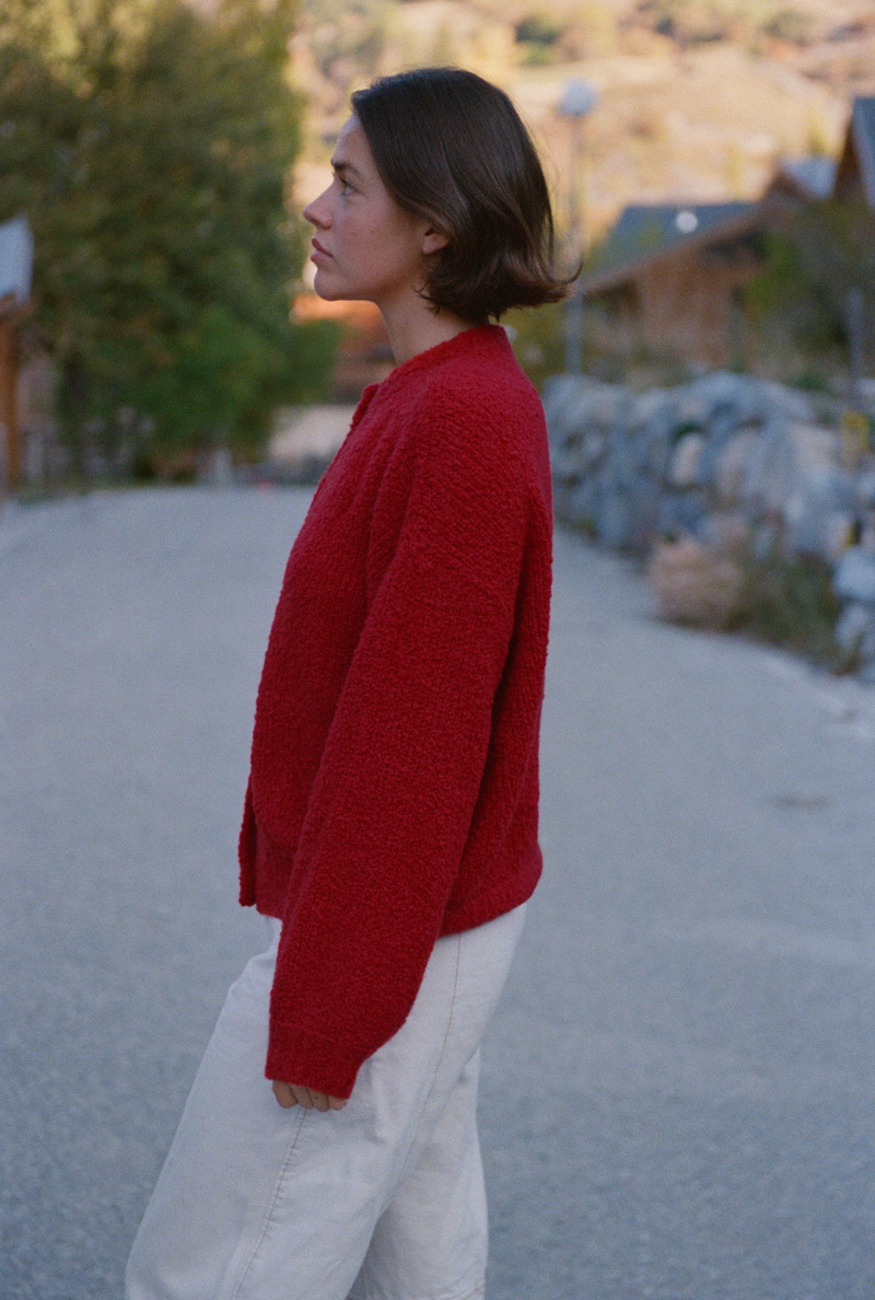Gilet Suzane - Rouge
