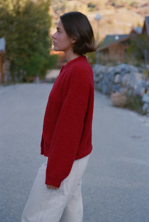 Gilet Suzane - Rouge