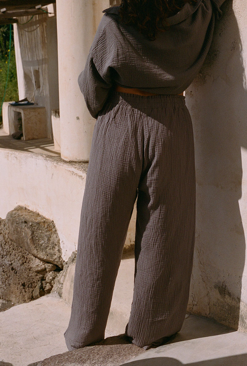 Ensemble Mimosa gris