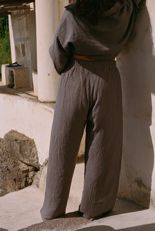 Ensemble Mimosa gris