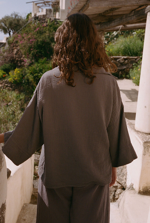 Ensemble Mimosa gris
