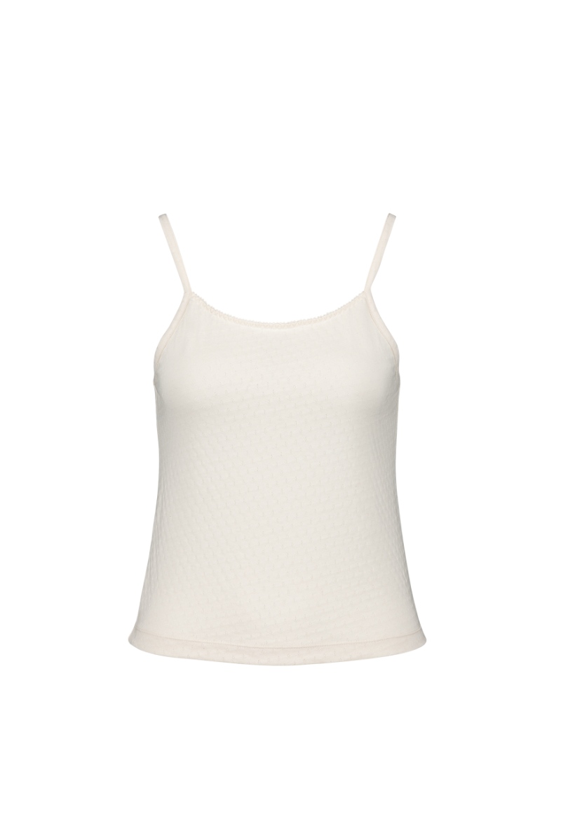 Timeless Top Tank - Ecru