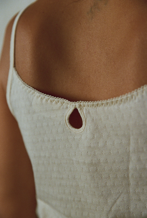 Timeless Top Tank - Ecru