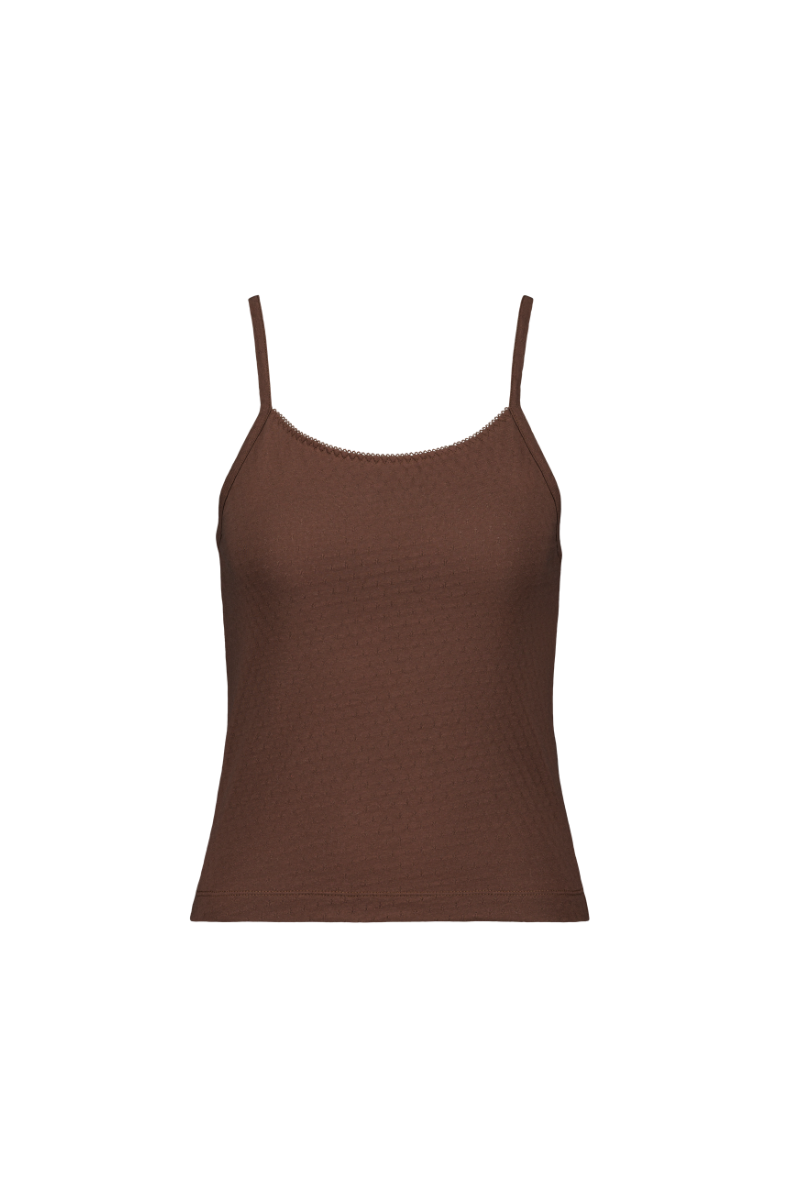 Timeless Top Tank - Brown