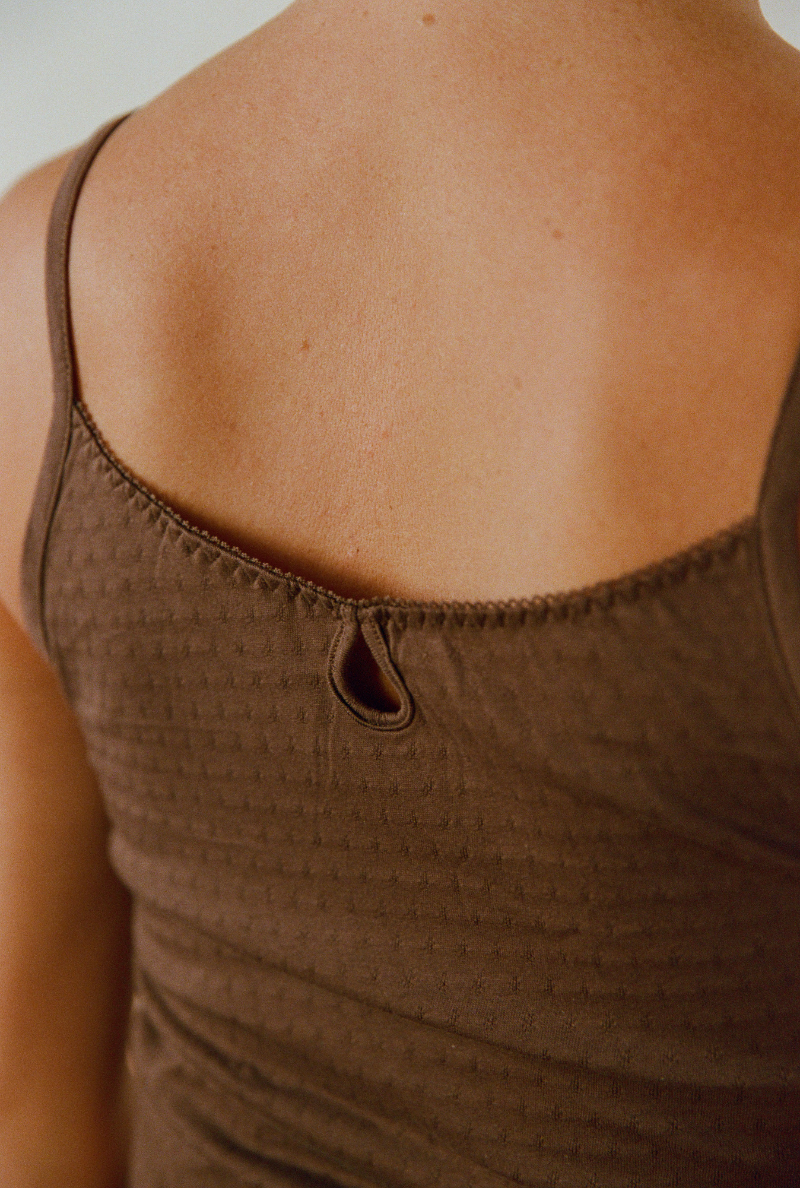 Timeless Top Tank - Brown