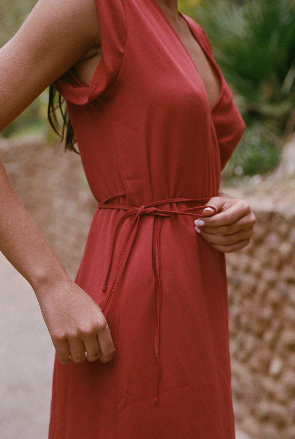 Inès dress - Terracotta