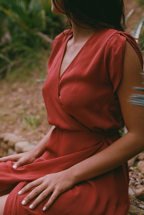 Inès dress - Terracotta