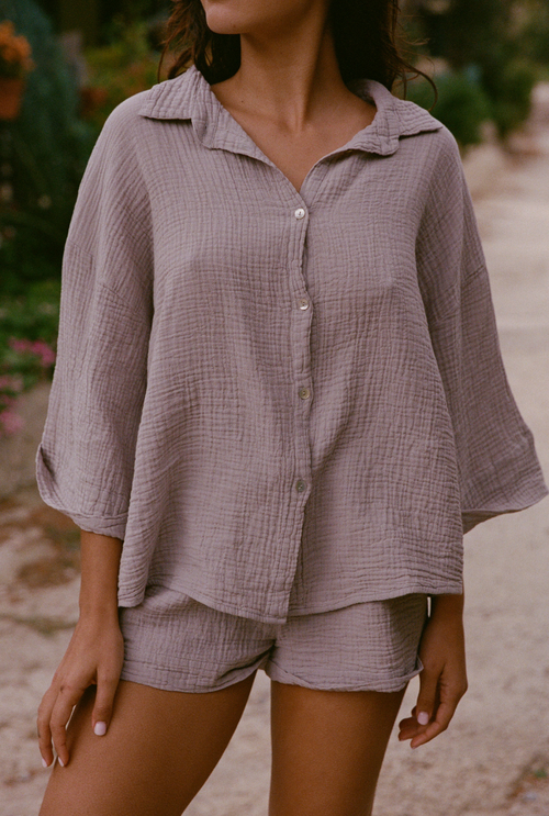 Marra Shirt - Clay