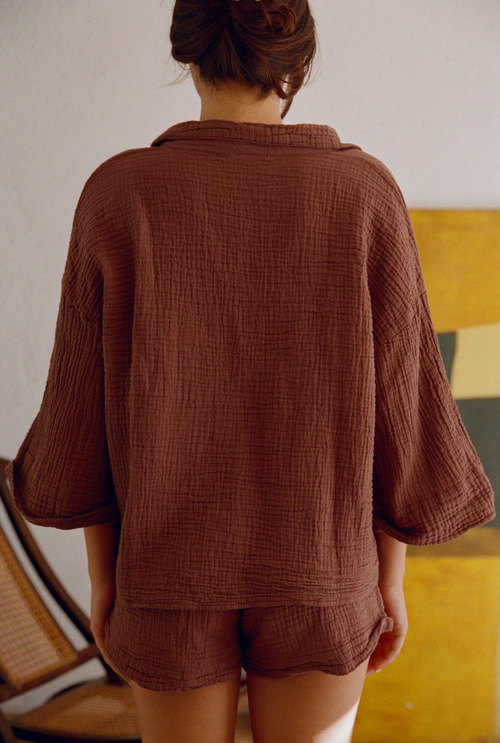 Marra Shirt - Brown