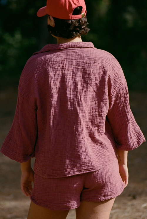 Marra Shirt - Plum
