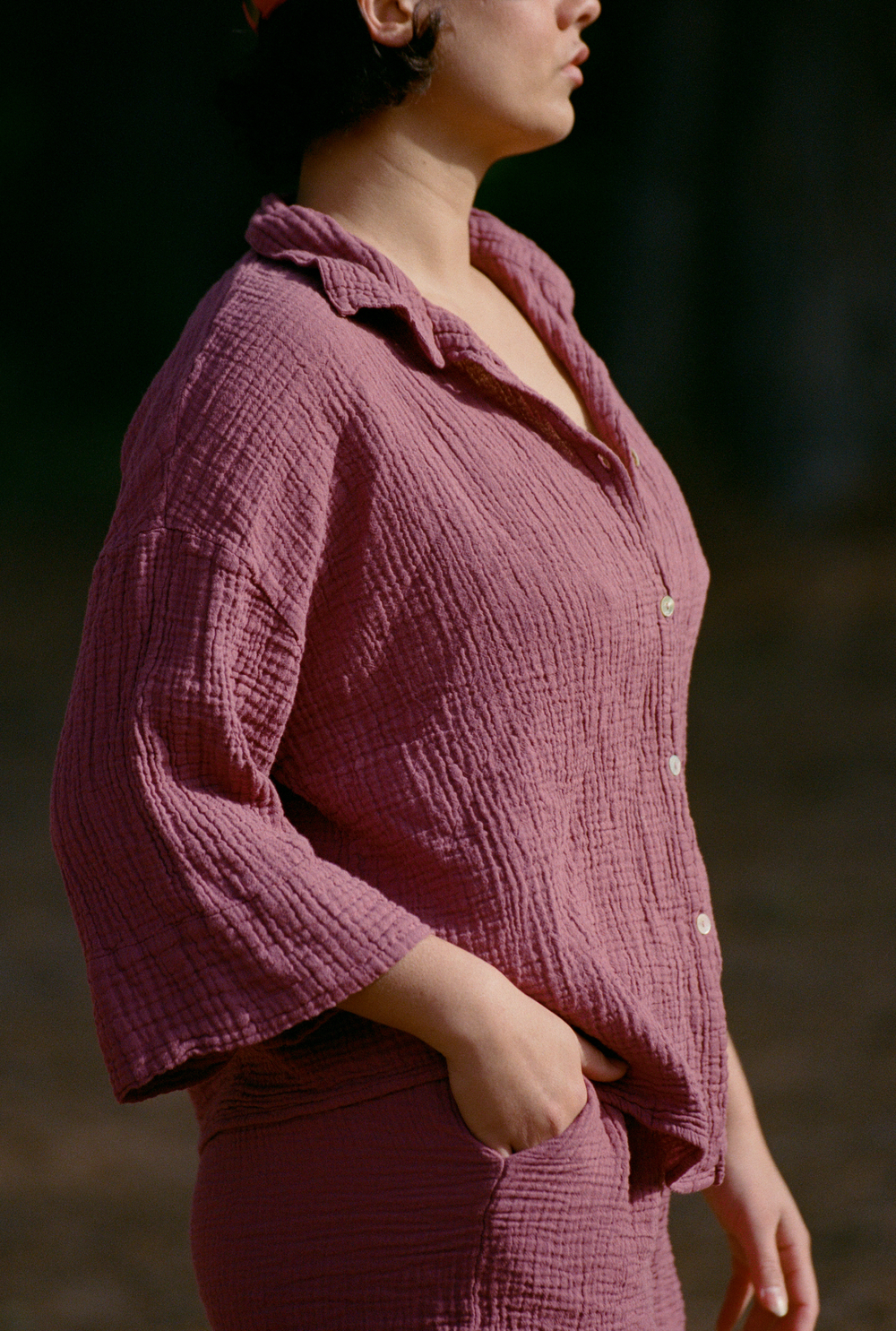 Chemise Marra - Prune