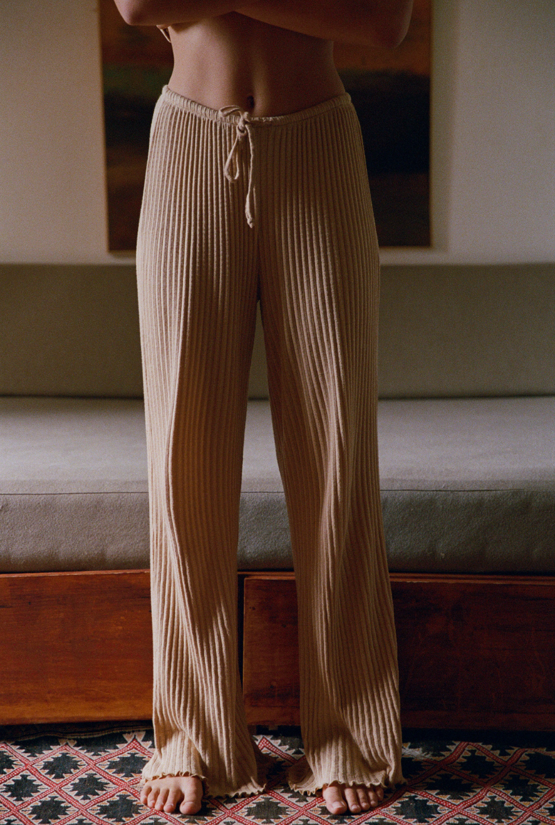 Pantalon Émilie - Noisette