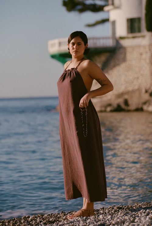 Lena Dress - Burgundy