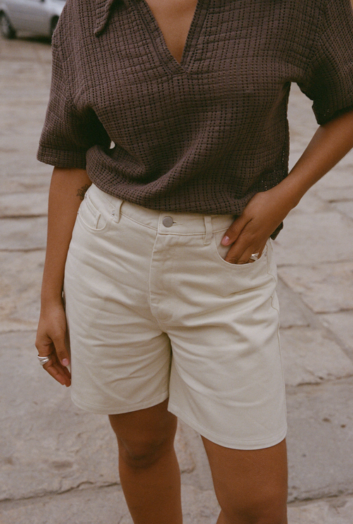 Short Adèle - Écru