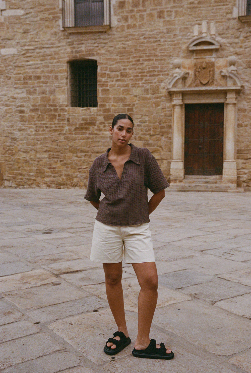 Short Adèle - Écru