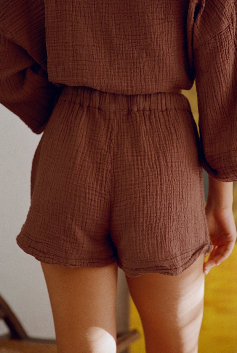 Short Marra - Marron