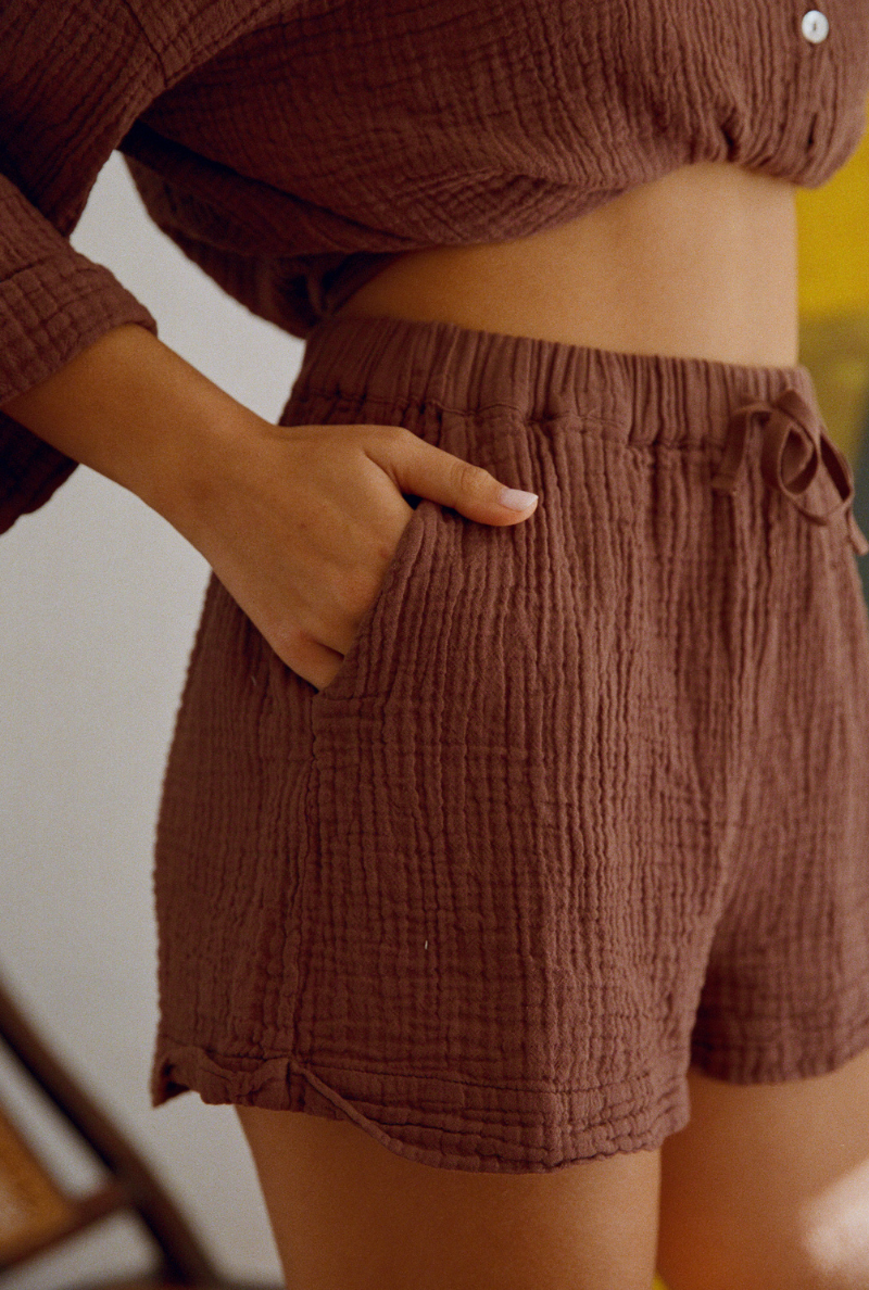 Short Marra - Marron