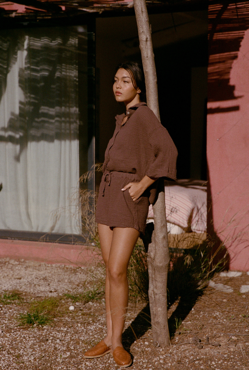 Short Marra - Marron