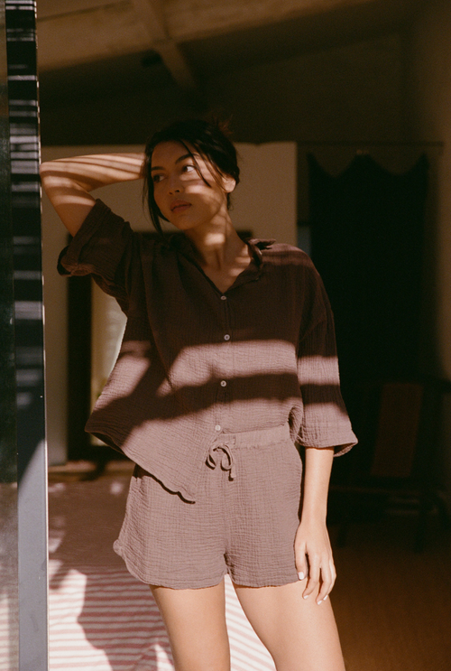 Short Marra - Marron