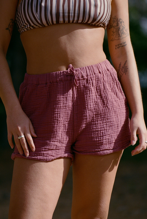 Marra Shorts - Plum