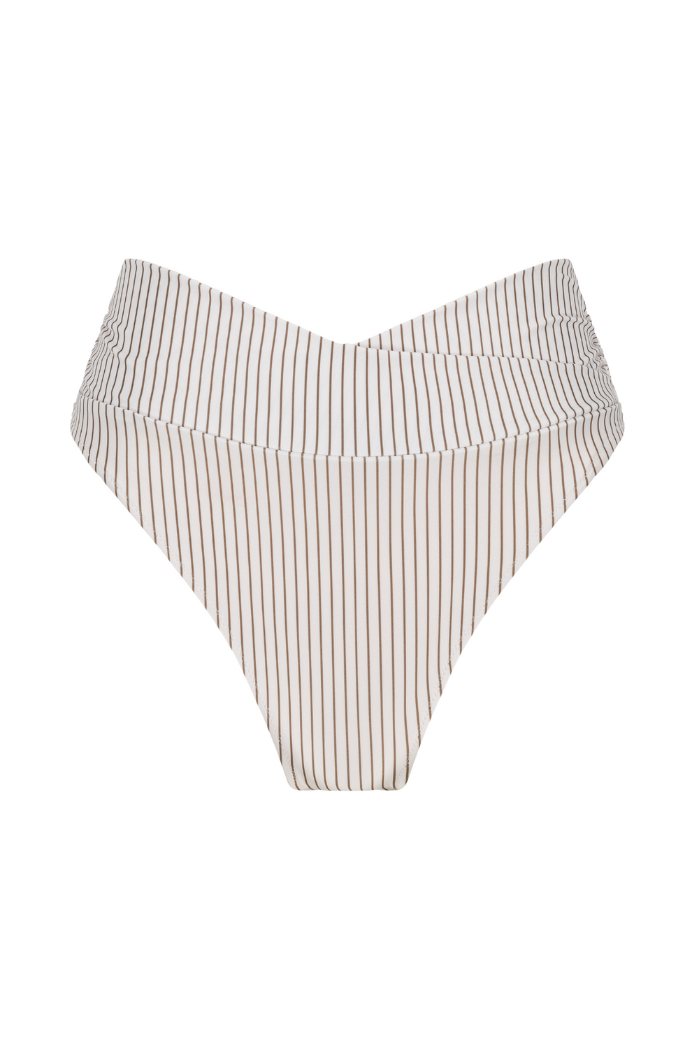 Myrto High Waisted Panty - Stripe print