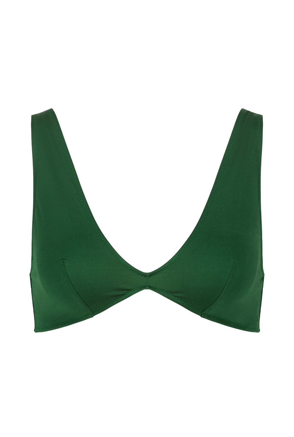 Iroise Top - Emerald Green