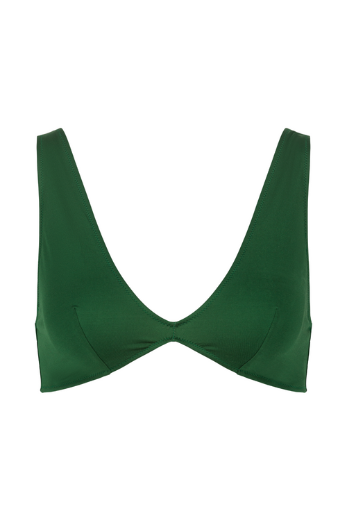 Iroise Top - Emerald Green