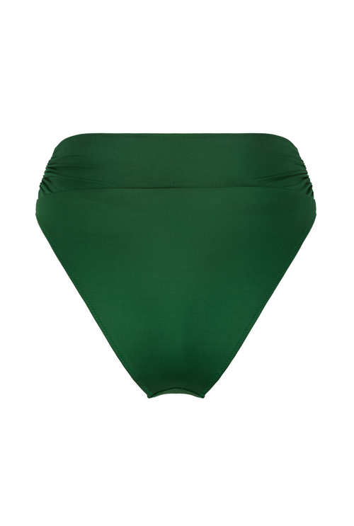 Myrto High Waisted Panty - Emerald Green