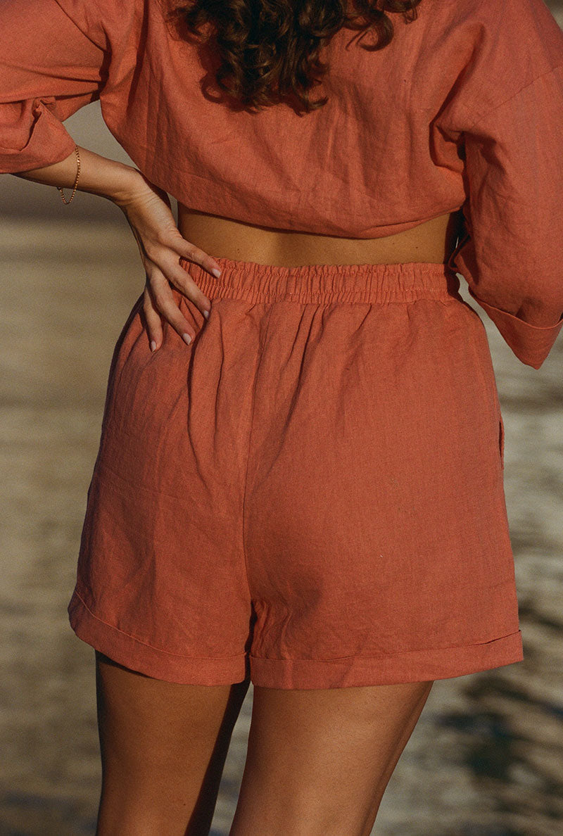 Short Edith - Terracotta