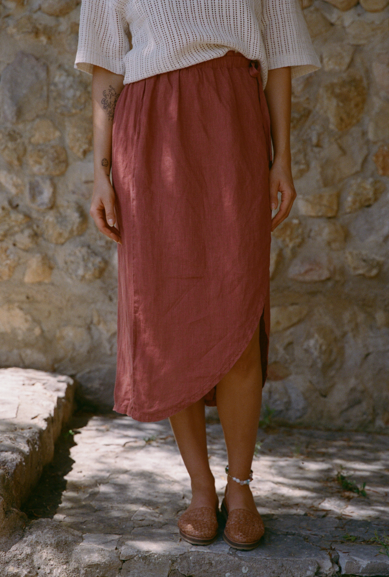 Jupe Susan - Terracotta