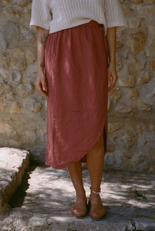 Jupe Susan - Terracotta