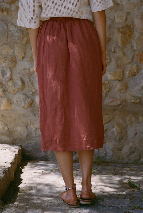 Jupe Susan - Terracotta