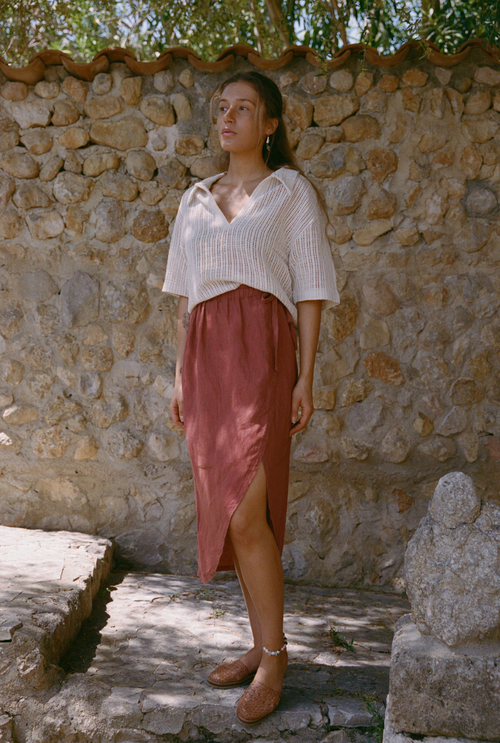Jupe Susan - Terracotta