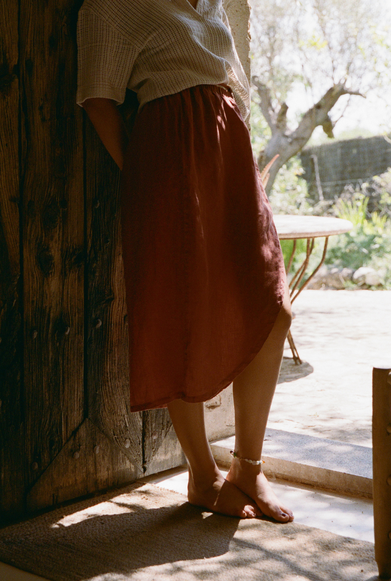 Jupe Susan - Terracotta