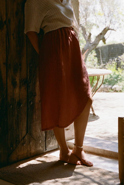 Jupe Susan - Terracotta