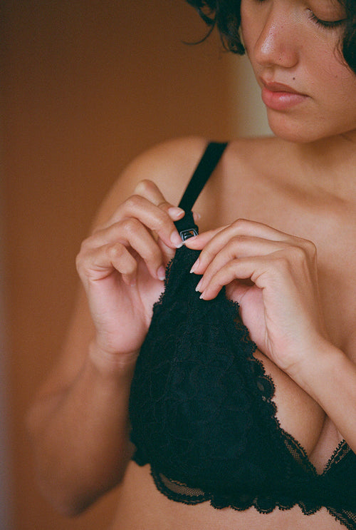 Soutien-gorge de maternité Jade - Noir